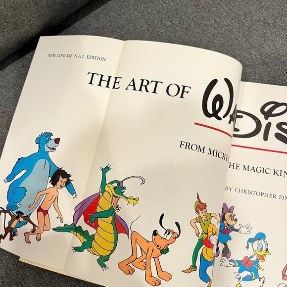 Rare 1975 "The Art of Walt Disney" by Christopher Finch - Picture 3 of 9